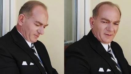 Serdar Görel, Atatürk’e benzerliğini yine paraya döktü! 