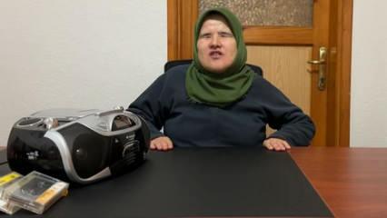 Teypten hafızlığa! Görme engelli kadının 17 yıllık azim hikâyesi 