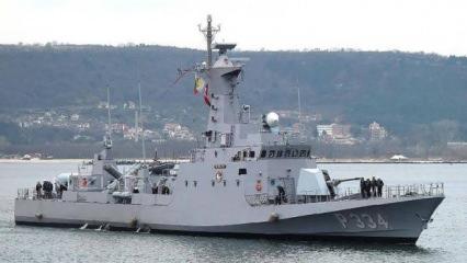 Türk savaş gemileri KKTC'de