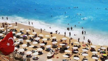 Turizm geliri yılın üçüncü çeyreğinde yıllık bazda yüzde 3,9 arttı