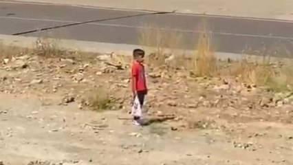 Yaşı ufak ama yaptığıyla göğüsleri kabarttı!