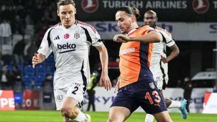 Beşiktaş, Başakşehir engelini aşamadı! Süper Lig'de kan kaybı sürüyor