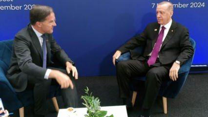 Cumhurbaşkanı Erdoğan, NATO Genel Sekreteri Rutte'yi kabul etti