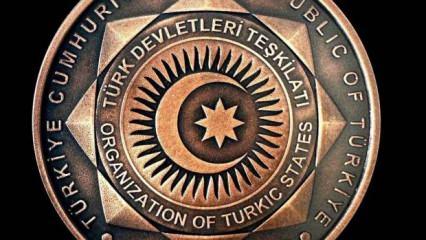 Cumhurbaşkanı Erdoğan'dan TDT Devlet Başkanlarına hatıra para hediyesi