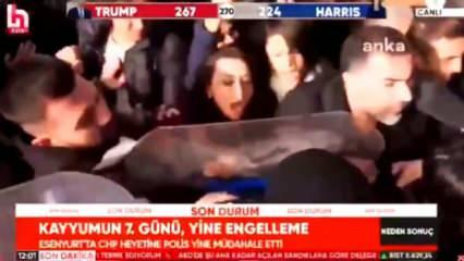 Esenyurt'ta bir provokasyon daha! CHP'li vekilden polise mukavemet! Ortalık karıştı