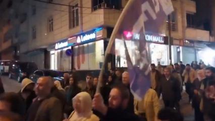 Esenyurt'ta "Kürdistan" sloganı! Polis gözaltına almaya başladı