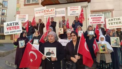 HDP önündeki evlat nöbetinde aile sayısı 379 oldu