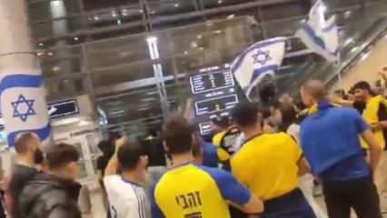 Maccabi Tel Aviv taraftarlarından aşağılık slogan