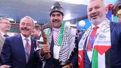 Maduro, TBMM İdare Amiri Turan ve beraberindeki heyeti kabul etti
