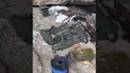 MSB paylaştı: PKK'ya ait çok sayıda silah ve mühimmat ele geçirildi!