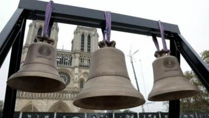 Notre Dame'da 5 yıl sonra ilk kez çan çaldı