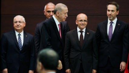 Son dakika: Cumhurbaşkanı Erdoğan'dan Şimşek ve enflasyon mesajı