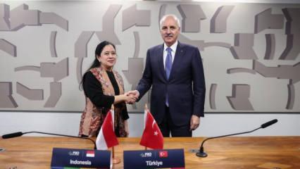TBMM Başkanı Kurtulmuş, Maharani ile görüştü