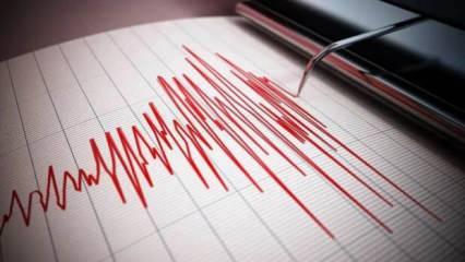 Malatya'da deprem meydana geldi