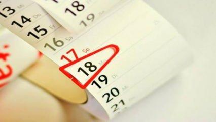 2025'te 14 g&uuml;n izinle 46 g&uuml;n tatil yapılabilecek! İşte 2025'te resmi tatiller