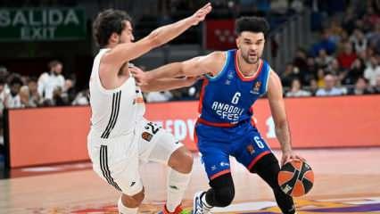 Anadolu Efes, Real Madrid'e acımadı