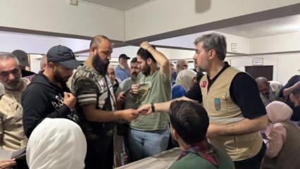 Aziz Mahmûd Hüdâyi Vakfı Lübnan’daki savaş mağduru ailelere ve öğretmenlere el uzatıyor