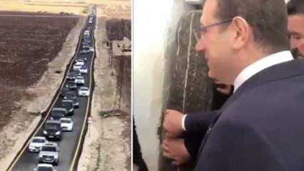 İmamoğlu’ndan uçsuz bucaksız konvoy ile Mardin’de Ahmet Türk’e ziyaret