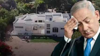 Netanyahu'ya rahat yok! Evinin yakınına 2 işaret fişeği atıldı