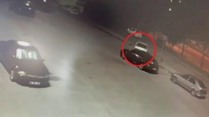 Çaldığı otomobili önce ittirdi, sonra da arkadaşına hediye etti! 