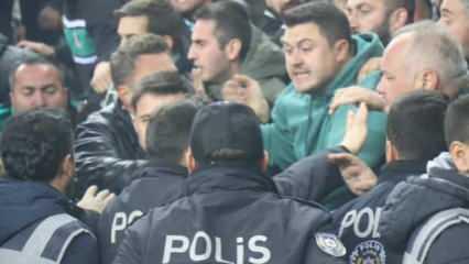 Sakaryaspor - Kocaelispor maçında ortalık karıştı!