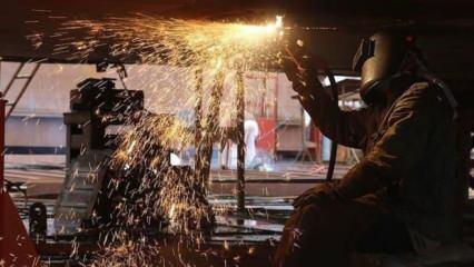 Sanayi üretimi eylülde yıllık yüzde 2,4 azaldı