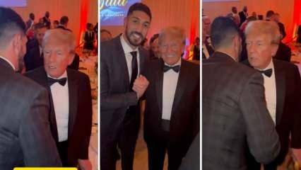 Trump zaferini FETÖ'cü Enes Kanter'le kutladı