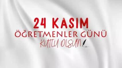 2024 RESİMLİ Öğretmenler Günü mesajı: Kısa, anlamlı güzel mesajlar