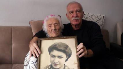 Atatürk'ü gören Tahrime Bertan, 100'üncü yaşını kutladı