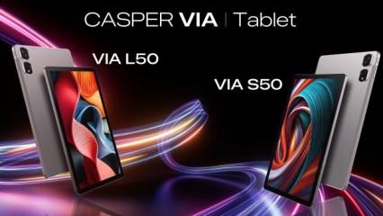 Casper 2025 yılına hızlı hazırlandı: VIA L50 ve VIA S50’yi satışa sundu!