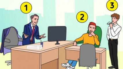 Dikkat seviyenizi ölçecek: 5 saniyede patron kim, bulabilir misin?