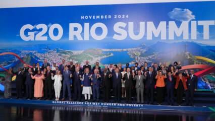 G20 zirvesine damga vuran kareler! Başkan Erdoğan'dan dikkat çeken kare