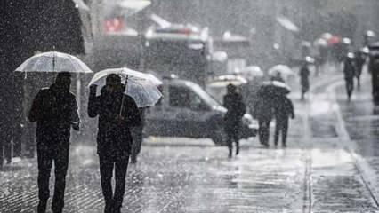 İstanbul'a kuvvetli yağış geliyor: 23-24 Kasım günlerine dikkat!