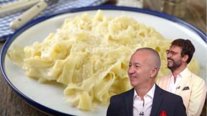 Orijinal fettuccine alfredo nasıl yapılır? MasterChef fettuccine alfredo püf noktası