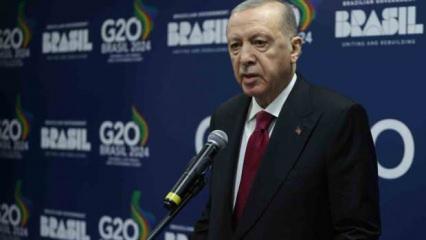 Putin'in 'doktrin' hamlesi sonrası Erdoğan'dan Brezilya'da son dakika açıklaması!