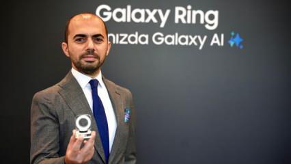 Samsung akıllı yüzüğü Galaxy Ring’i tanıttı