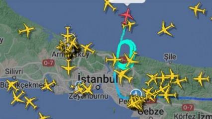 Şiddetli lodos nedeniyle havada tur attılar!
