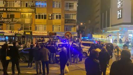 Ankara'da yol kontrolü yapan polise muştalı saldırı