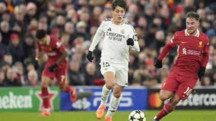 Arda G&uuml;ler Anfield'da kaybetti! Liverpool 5'te 5 yaptı