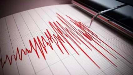 Bitlis'te deprem meydana geldi!