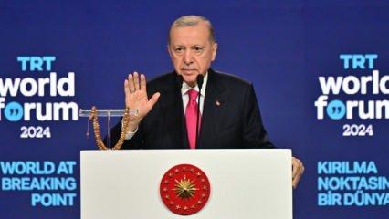 Cumhurbaşkanı Erdoğan'dan provokatöre tokat gibi cevap!
