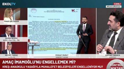 Gazeteci Ferhat Murat'tan CHP'nin 'kreş' iddialarına cevap