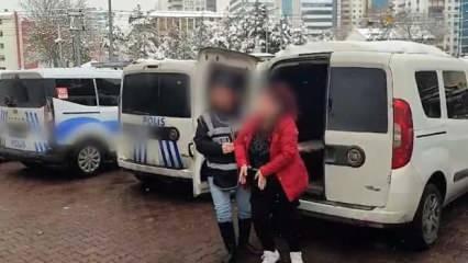 Hırsızlıktan 10 yıl hüküm giymişti! Firari genç kadın yakalandı