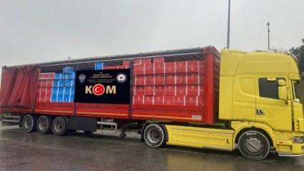 Kocaeli'nde ele geçirildi! Tam 9 milyon 580 bin... 