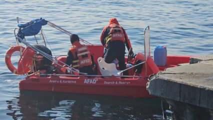 Sarıyer'de denize düşerek kaybolan 2 kardeşi arama çalışmaları 7. gününde