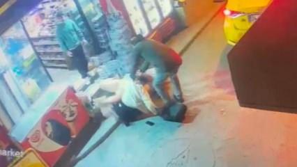 Taksim’de ilginç görüntü! ABD’li kadın eşini yaralayıp sokaktakilere saldırdı