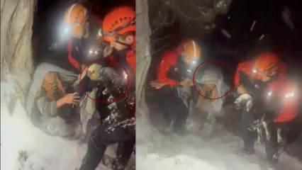 Tipide kaybolan yaşlı çift, 2 kuzusu ve 1 tavuğuna sarılmış halde bulundu