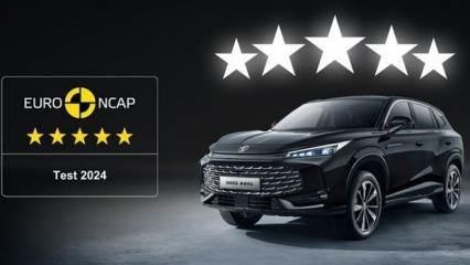 Yeni MG HS modeline Euro NCAP’ten 5 yıldız