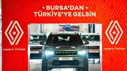 Yeni Renault Duster Bursa'da banttan indi