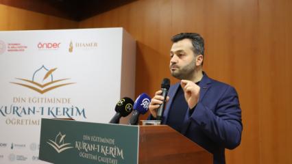 Abdullah Ceylan: Mücadelemiz Kur'an-ı Kerim ruhunu kimliklere işlemek
